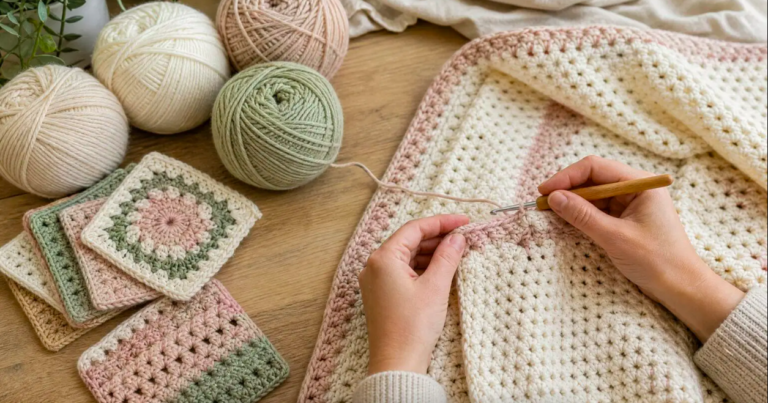 11 Easy Crochet Baby Blanket Ideas To Try