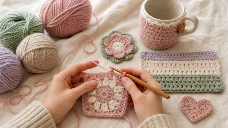 14 Easy Crochet Ideas for Beginners Worth Saving